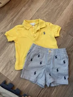 ポロラルフローレン シャツとパンツセット 6M