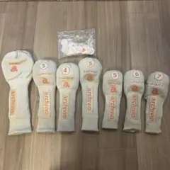 【値下げ】archivio ヘッドカバーセット 7つ　DR、W、UT 使用感あり