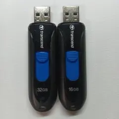 Transcend USBメモリ 32GB 16GB