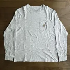 良品✨【Lサイズ】CARHARTT カーハート　ワンポイント　ロンT