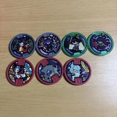 妖怪ウォッチ 妖怪メダル 7枚セット