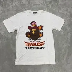 ア ベイシングエイプ × 楽天イーグルス コラボプリントTシャツ サイズMのサムネイル