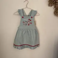 アンパンマン　デニム刺繍ワンピース 100 新品未使用