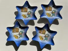 【レア】ドナルドダック 星型皿 4枚セット