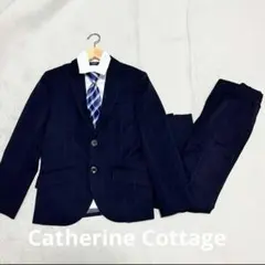 【美品✨】スーツ　セットアップ　フォーマル　 卒業式　男の子　140 紺色　卒服