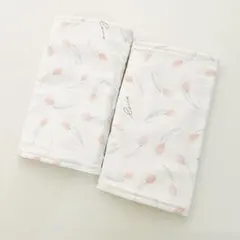 ハンドメイド 抱っこ紐よだれカバー チューリップ コットン100% エルゴ