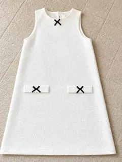 ZARA キッズ ワンピース ホワイト 156cm