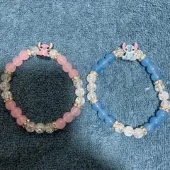 Disney・リロアンドスティッチブレスレットペア