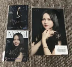 【新品】乃木坂46　中村麗乃　当たりポストカード等セット　のぎBOX
