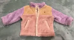 p.premier フリース　アウター ジャケット紫 ピンク ベージュ90