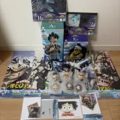 僕のヒーローアカデミア 一番くじ A賞緑谷出久、E賞峯田実＋下位賞の