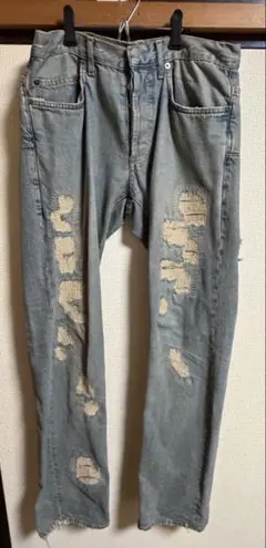Dior homme ラストウォッシュ(錆加工)デニム 05SS エディ期 | Mercari