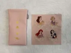 Zoff ディズニープリンセス メガネケース&メガネ拭き