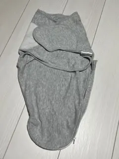 ✳︎最終割引✳︎グレーのジッパー付きおくるみ