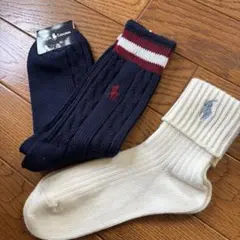Polo Ralph Lauren ソックス 2足セット 22-24cm