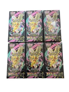 ポケモンカード　メガドリームex シュリンク付き　6BOX