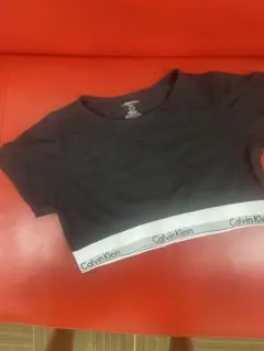 Calvin Klein 黒　L サイズ　ブラレット　半袖Tシャツ
