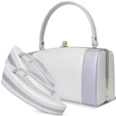 振袖用 日本製 草履バッグ セット 高級 エナメル uzouri89-5