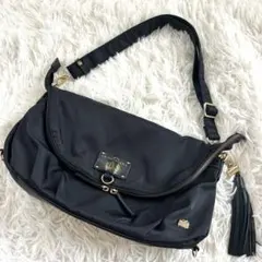 00s LA BAGAGERIE ワンショルダー レオパード　y2k 平成ギャル