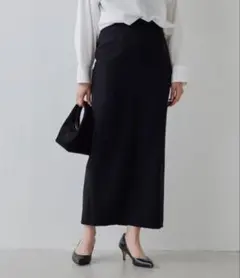 【ガリャルダガランテ】黒 タイトロングスカート