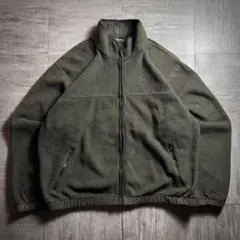 【00's】EddieBauer ジップアップ　フリースジャケット　XLサイズ