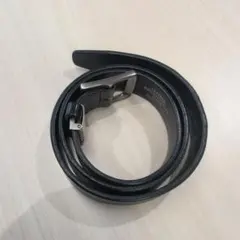 UNIQLO Men's Belt, Black Leather