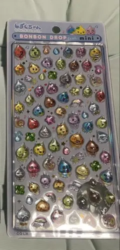 正規品　BONBON DROP ボンボンドロップシールミニ　しずくちゃん