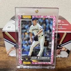 topps Jacob Misiorowski 桜パラレル /99 - メルカリ