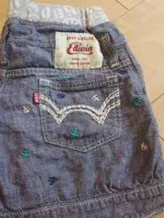 EDWIN　デニム ショートパンツ　140cm