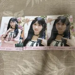 山本杏奈 ラブソングに襲われる 生写真 MV ピンクニット セミコンプ