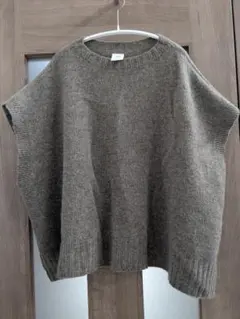 【美品】SO エスオー ウール100ドロップ ベスト