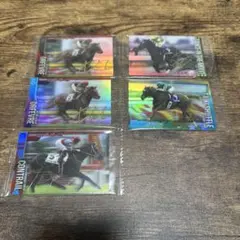 サラブレッドホースコレクション　金箔サイン、ノーマルコンプリートセット サラブレッドホースコレクション全サイン金箔23枚セット サイン