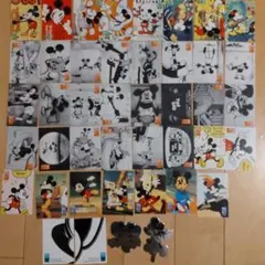 ディズニー.ミッキーマウスカードまとめ売り