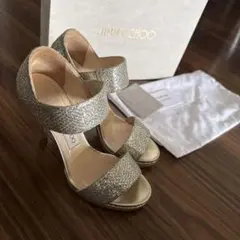 JIMMY CHOO ジミーチュウ　グリッターパンプス　36