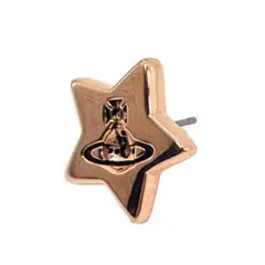 極美品◎Vivienne Westwoodピアス スター オーブ ピンクゴールド