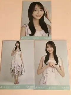 乃木坂46 生写真 4期生 弓木奈於 3枚