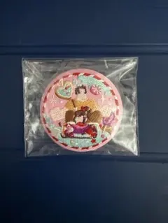 ディズニー　刺繍缶バッチ　シュガーラッシュ