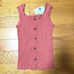 GLACIER リブタンクトップ