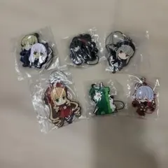 デフォルメ ラバーストラップ 6種セット