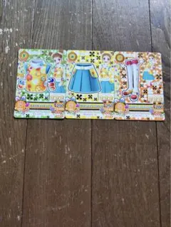 アイカツカード　有栖川おとめ　 レトロポップコーデ　3枚セット
