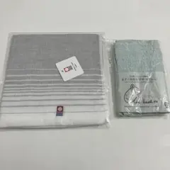 新品未開封 今治タオル 2枚 ガーゼハンドタオル タオルハンカチ