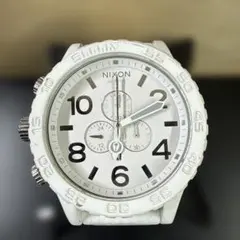 腕時計 NIXON ニクソン 51-30 クロノグラフ デイト ホワイト