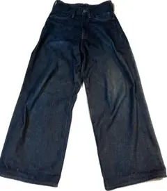 SUGARHILL MODERN DENIM TROUSERS WIDE CUT