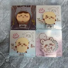 ちいかわ アクリルシーンクリップ モモンガ くりまんじゅうじゅうシーサー セット