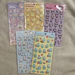 サンリオ ぷくっとシール 5点セット 新品未使用 早い者勝ち 即日発送