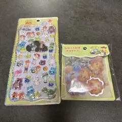 プチドロップステッカー　コットンパフィーシール　トイ・ストーリー