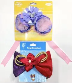 新品タグ付 TDL イースター 夏祭り 髪飾り アクセサリー デイジー ミッキー
