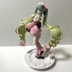 初音ミク　フィギュア　抹茶パフェさくら
