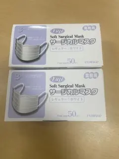 ソフトサージカルマスク 100枚レギュラーホワイト