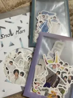 SnowMan Snow Man フレークシール